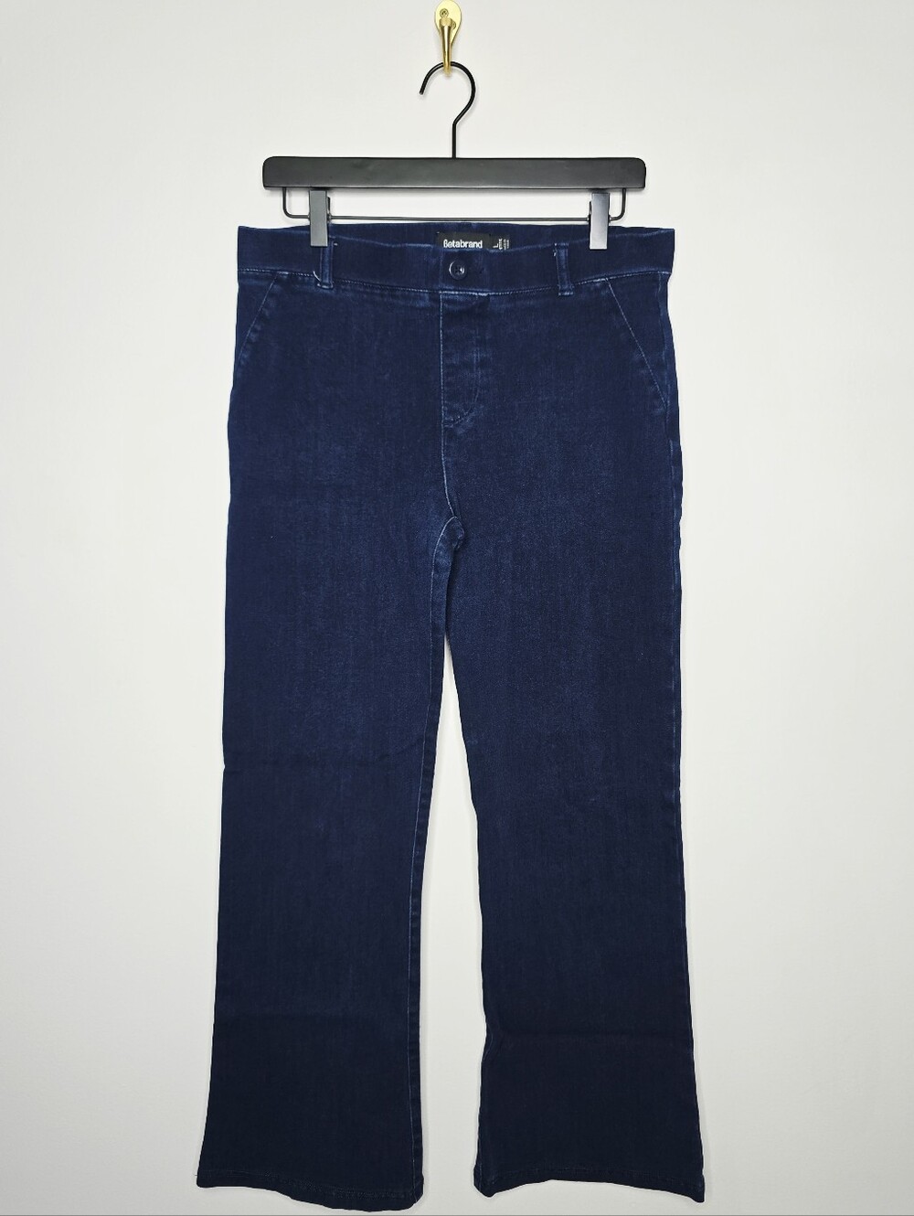 BetaBrand Yoga Denim Bootcut Size Large Petite